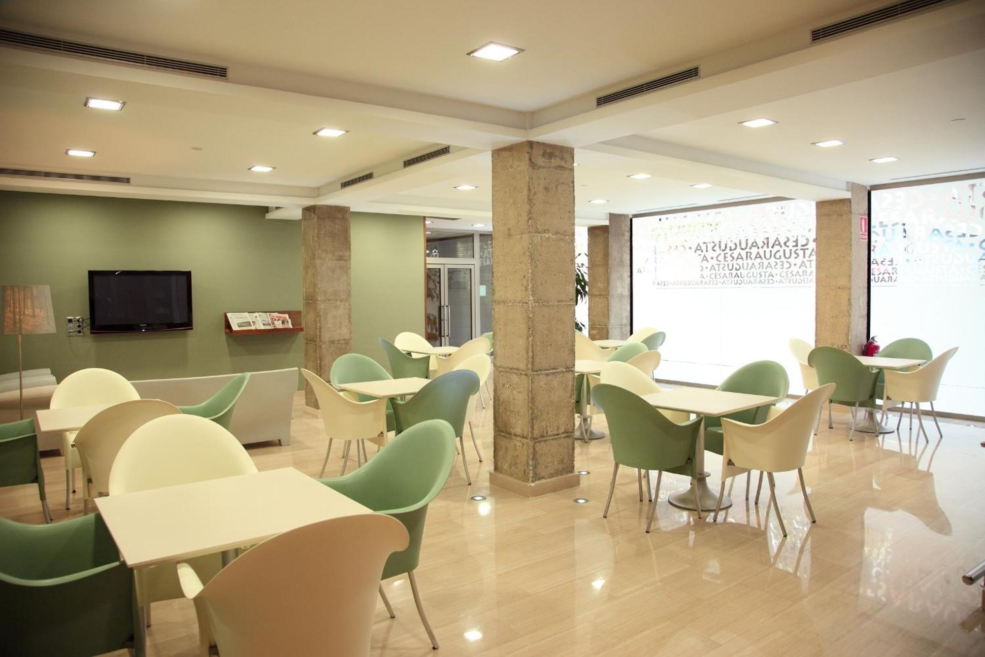 Hotel Cesaraugusta Saragossa Restaurant foto